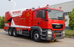 双发涡喷消防车